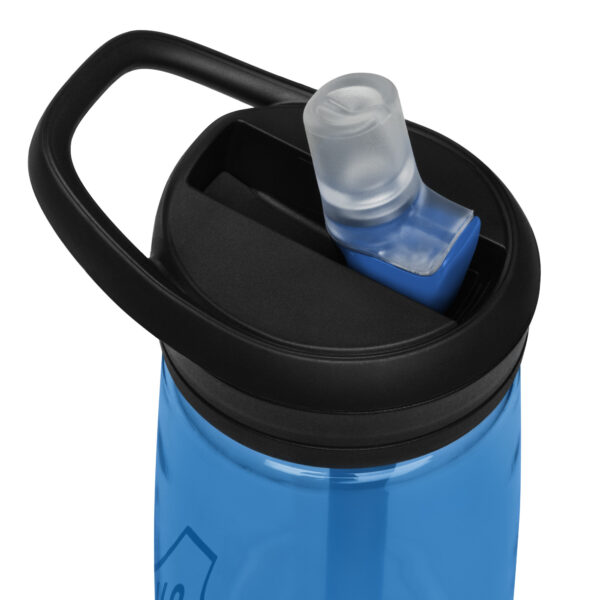 SVR Sport-Trinkflasche blau mit Wappen bedruckt – Bild 3